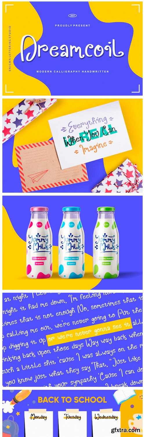 Dreamcoil Font Dreamcoil Font