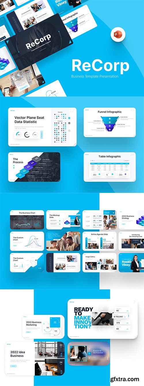 Recorp Business Modern PowerPoint Template Recorp Business Modern PowerPoint Template