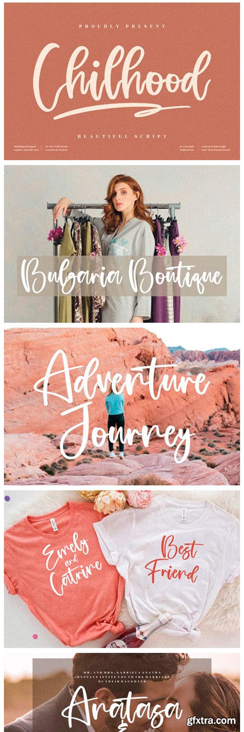 Chilhood Font Chilhood Font