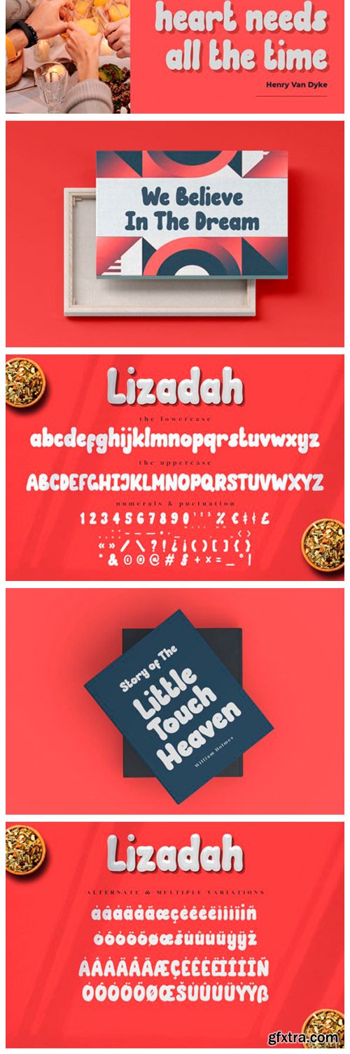 Lizadah Font Lizadah Font