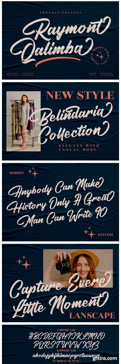 Raymont Qalimba Font Raymont Qalimba Font