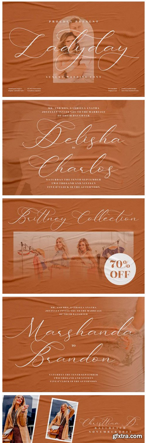 Ladyday Font Ladyday Font