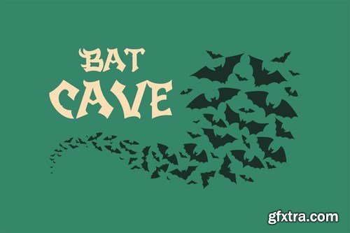 Outflow - Halloween Display Font