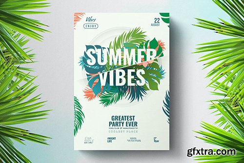 Green Floral Summer Flyer Template TYPSS4U Green Floral Summer Flyer Template TYPSS4U