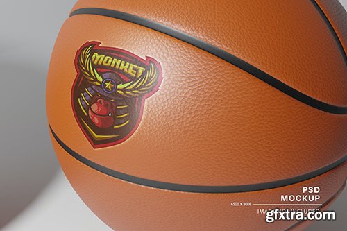 Real Logo on Basketball mockup C4DA957 Real Logo on Basketball mockup C4DA957