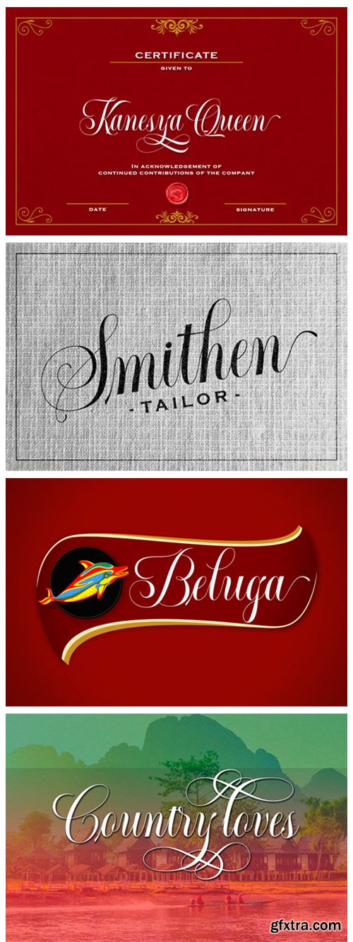 Generale Script Font Generale Script Font