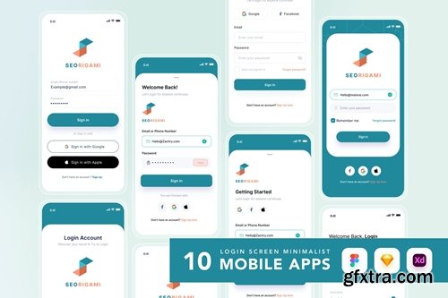 Login UI Kit App - Azztemp