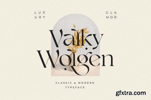 Valky - Classic & Modern Typeface OTF, TTF