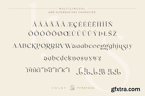 Valky - Classic & Modern Typeface OTF, TTF Valky - Classic & Modern Typeface OTF, TTF