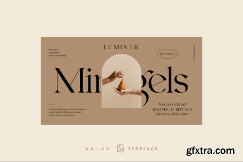 Valky - Classic & Modern Typeface OTF, TTF