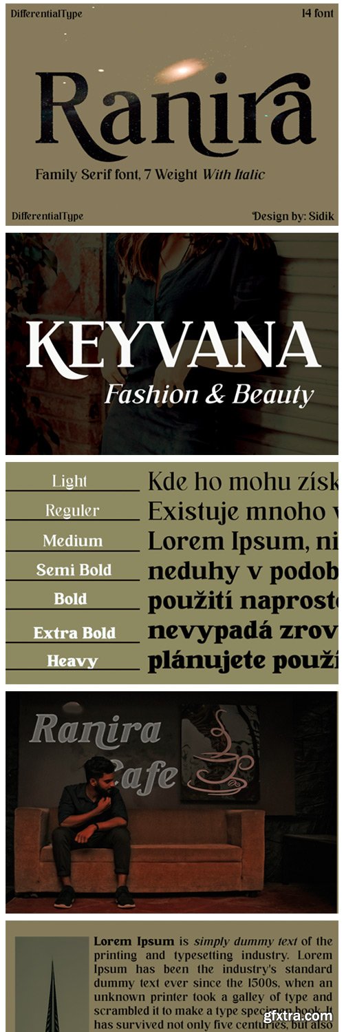 Ranira Font Ranira Font