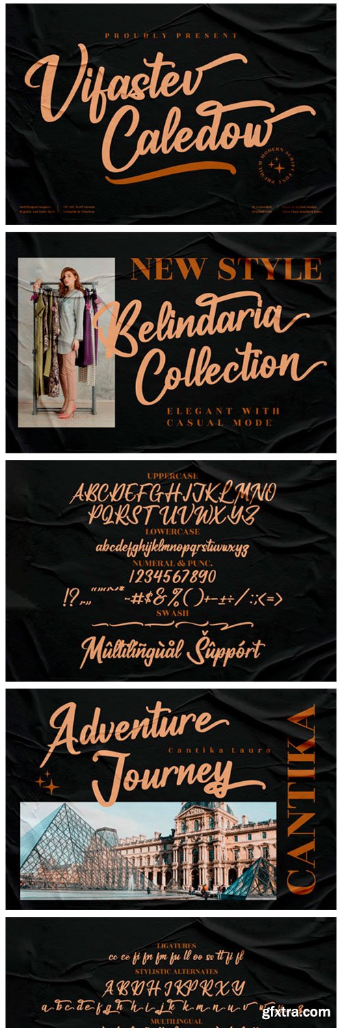 Vifastev Caledow Font Vifastev Caledow Font