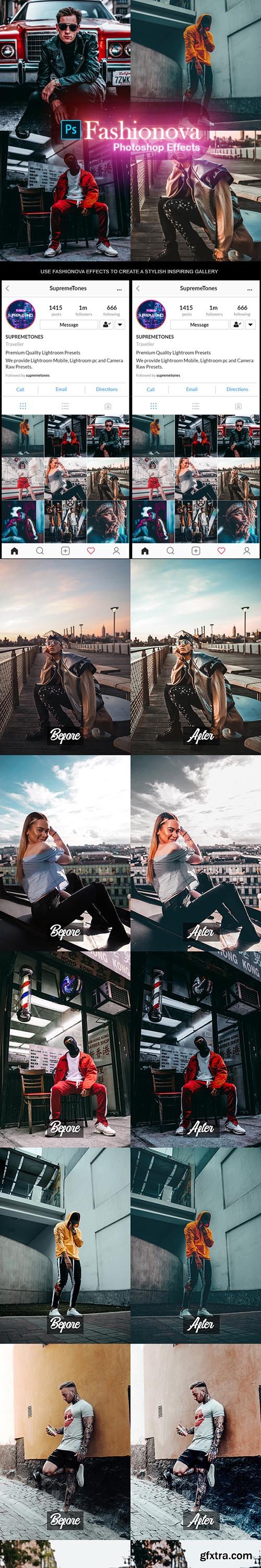 GraphicRiver - Fashionova Photoshop Effects 24836944