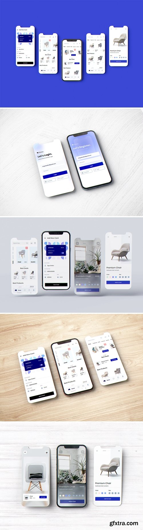 Phone - Mobile - App - UI - Screen Mockup