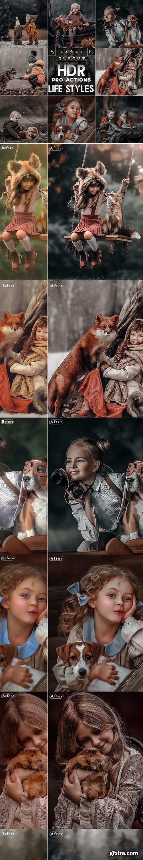 GraphicRiver - PRO HDR Photoshop Actions 26629578