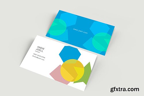 Simple Business Card Mockup PTEK9AM