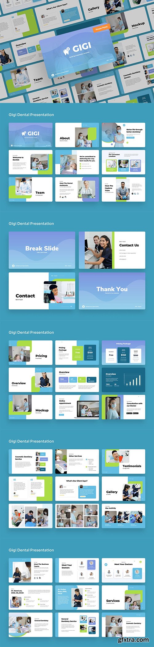 Gigi - Dental Spa - Powerpoint and Keynote Template Gigi - Dental Spa - Powerpoint and Keynote Template
