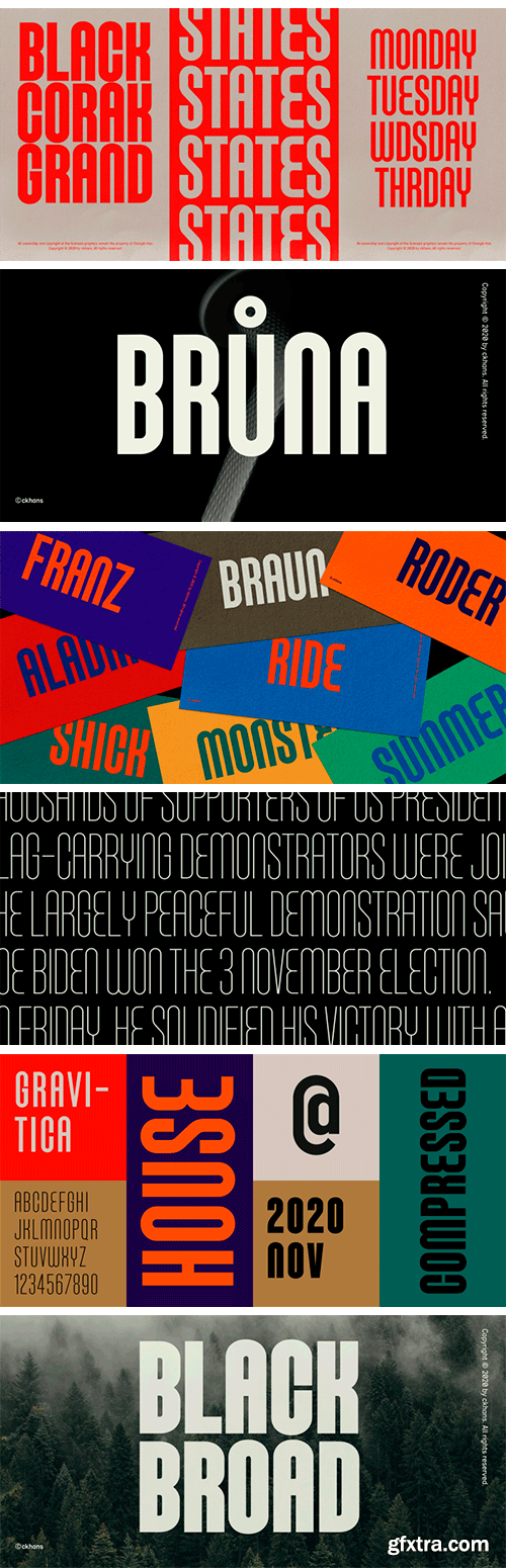 Brans Font Family Brans Font Family