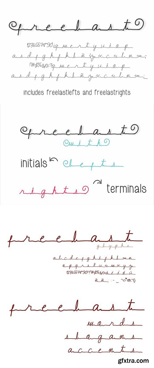 Freelast - Elegant Typeface Freelast - Elegant Typeface