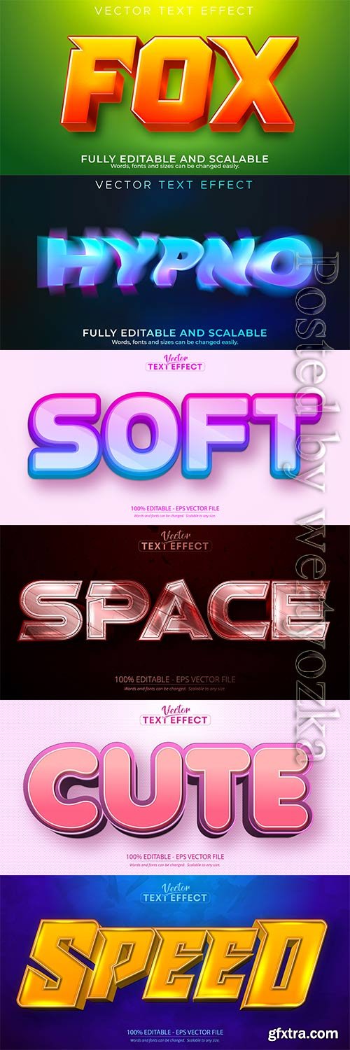 3d editable text style effect vector vol 763 3d editable text style effect vector vol 763