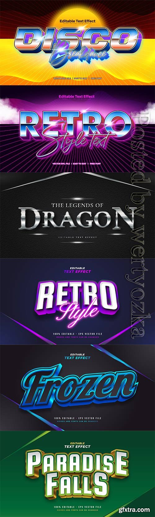 3d editable text style effect vector vol 765 3d editable text style effect vector vol 765