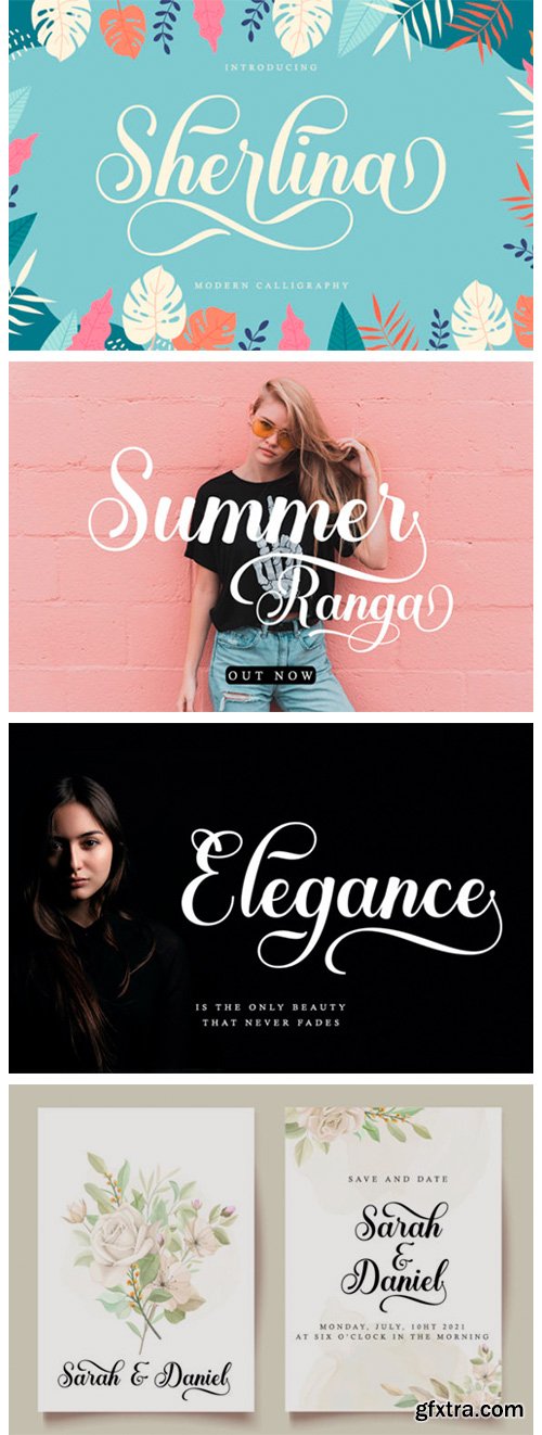 Sherlina Script Font Sherlina Script Font