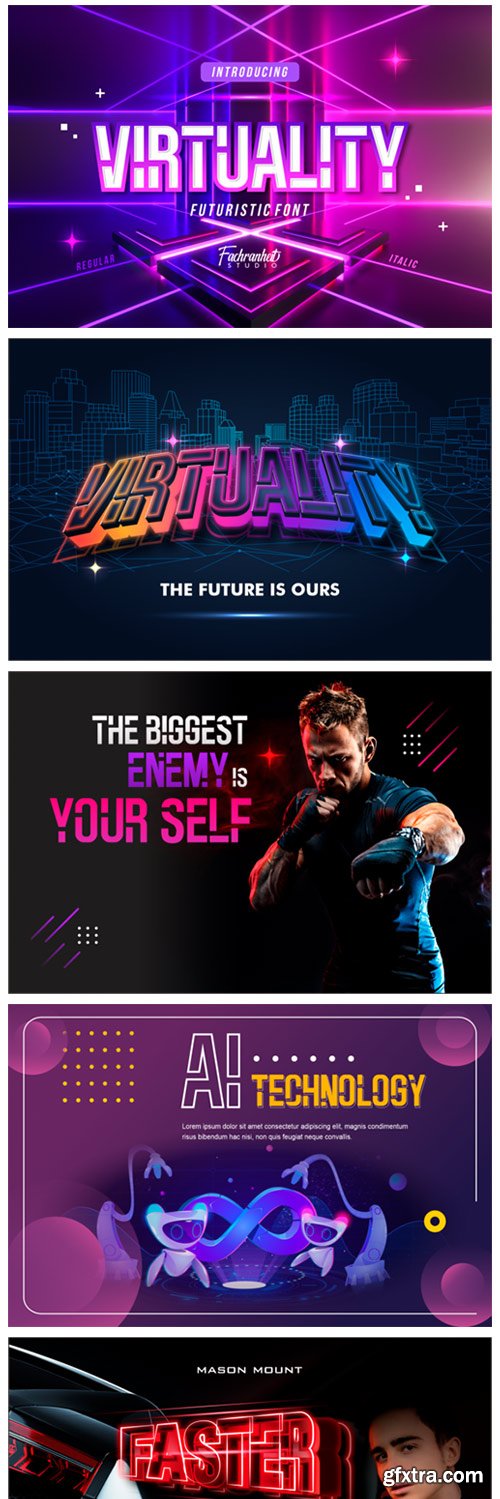 Virtuality Font Virtuality Font