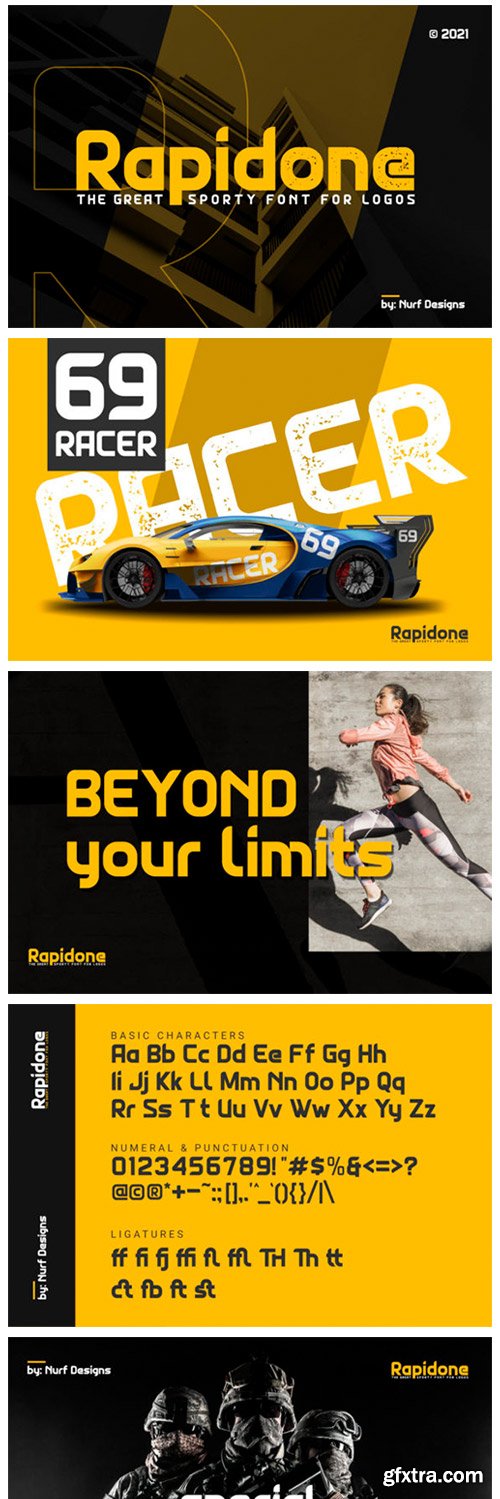 Rapidone Font Rapidone Font