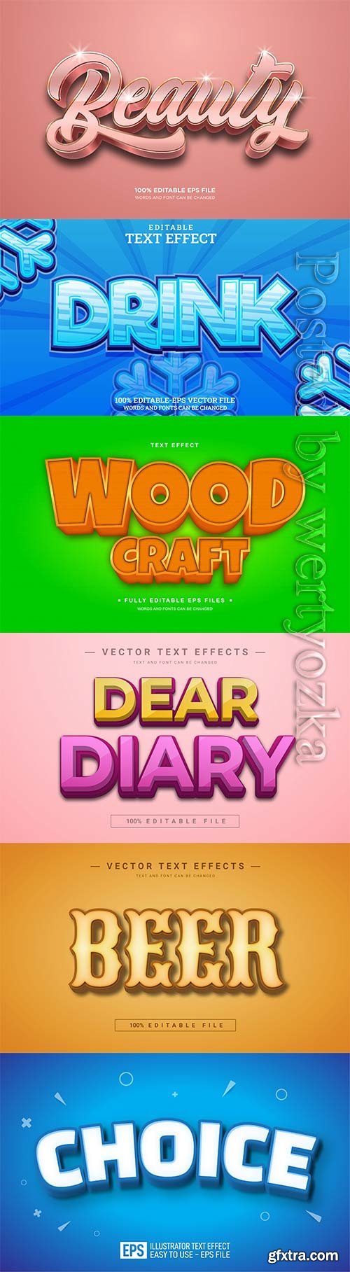 3d editable text style effect vector vol 791 3d editable text style effect vector vol 791