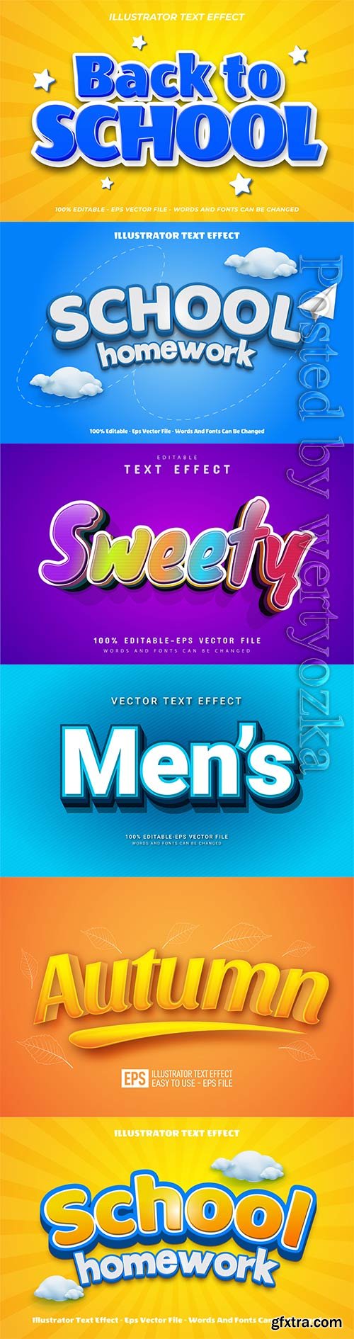 3d editable text style effect vector vol 790 3d editable text style effect vector vol 790