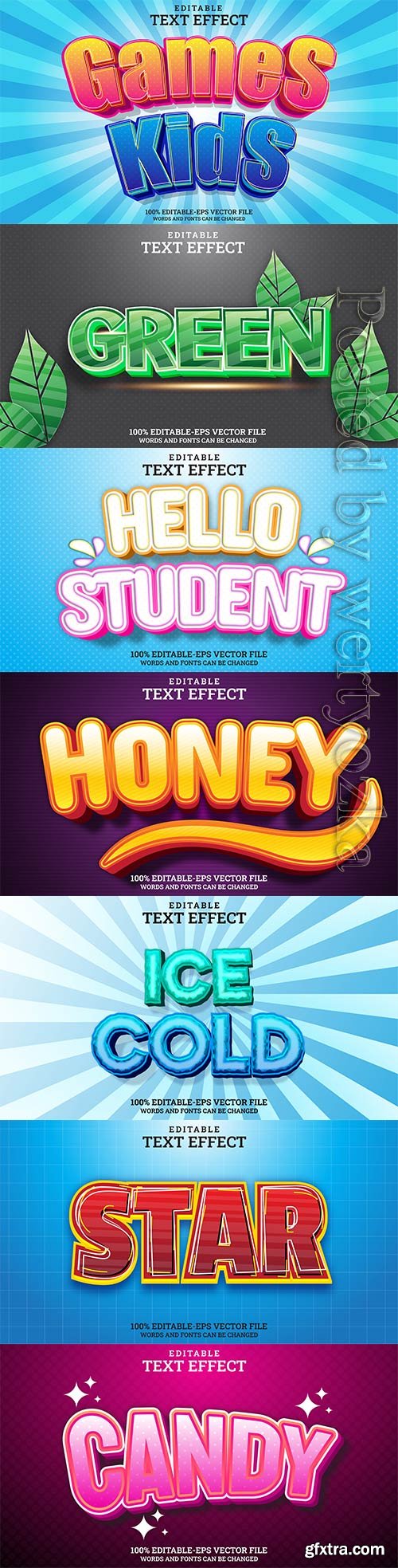 3d editable text style effect vector vol 787 3d editable text style effect vector vol 787