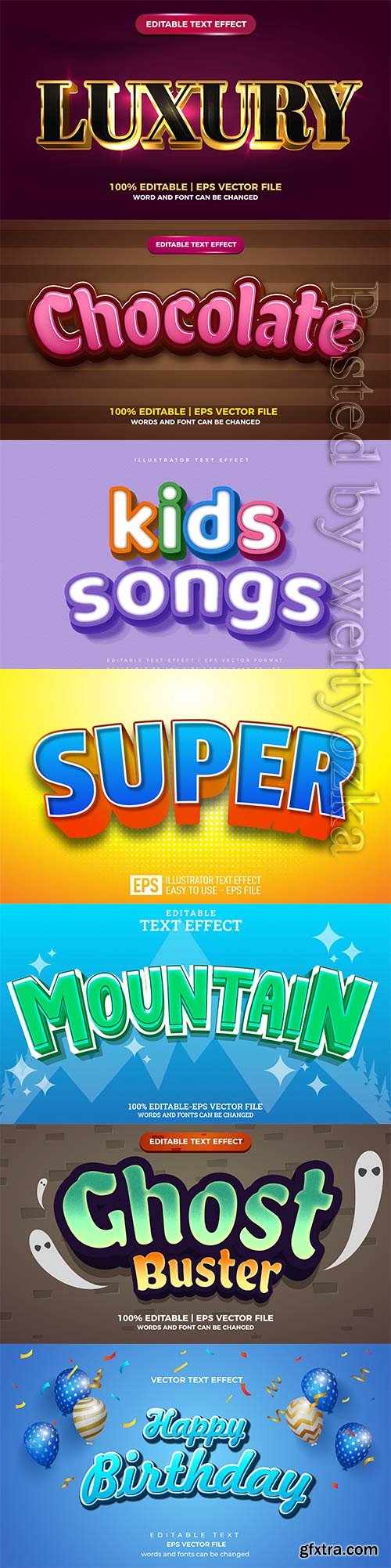 3d editable text style effect vector vol 786 3d editable text style effect vector vol 786