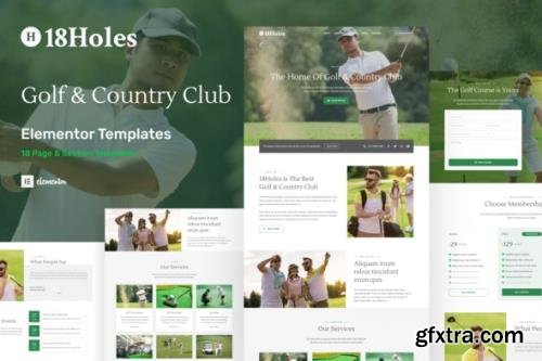 ThemeForest - 18Holes v1.0.0 - Golf & Country Club Website Elementor Template Kit - 33273627 ThemeForest - 18Holes v1.0.0 - Golf & Country Club Website Elementor Template Kit - 33273627