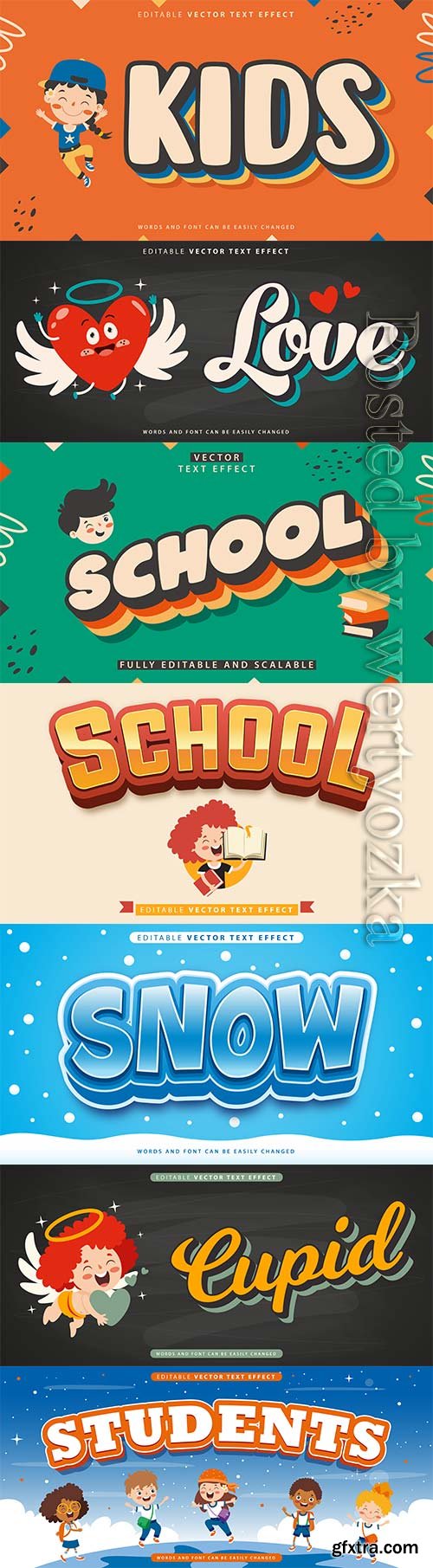 3d editable text style effect vector vol 813 3d editable text style effect vector vol 813