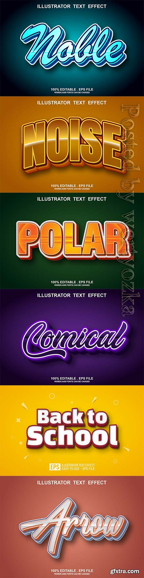 3d editable text style effect vector vol 808 3d editable text style effect vector vol 808