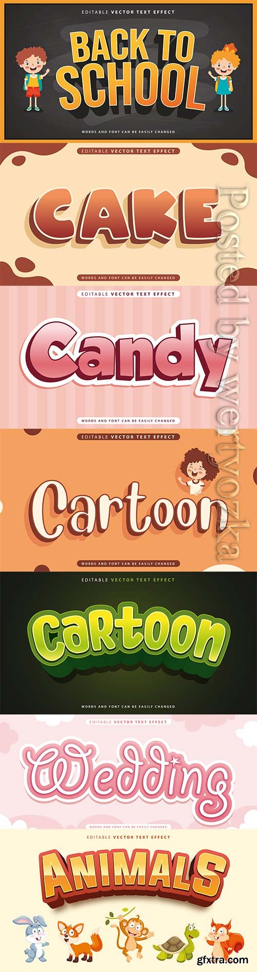 3d editable text style effect vector vol 812 3d editable text style effect vector vol 812