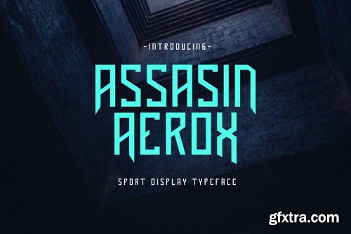 Assasin Aerox - Sport Typeface