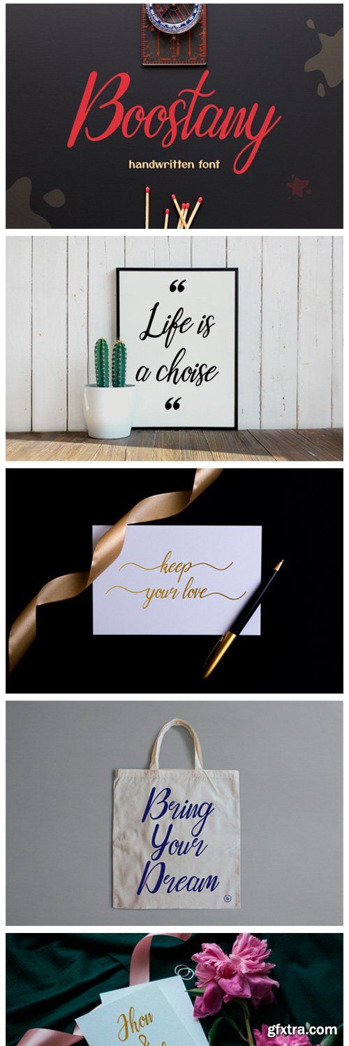 Boostany Font Boostany Font