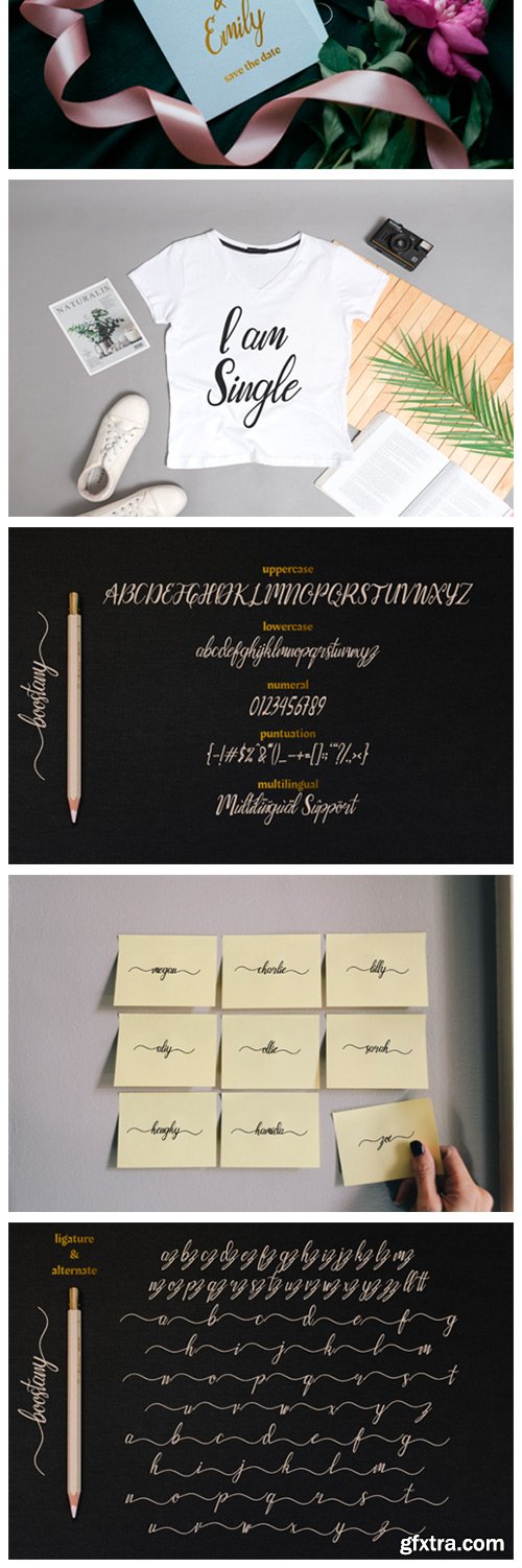 Boostany Font Boostany Font