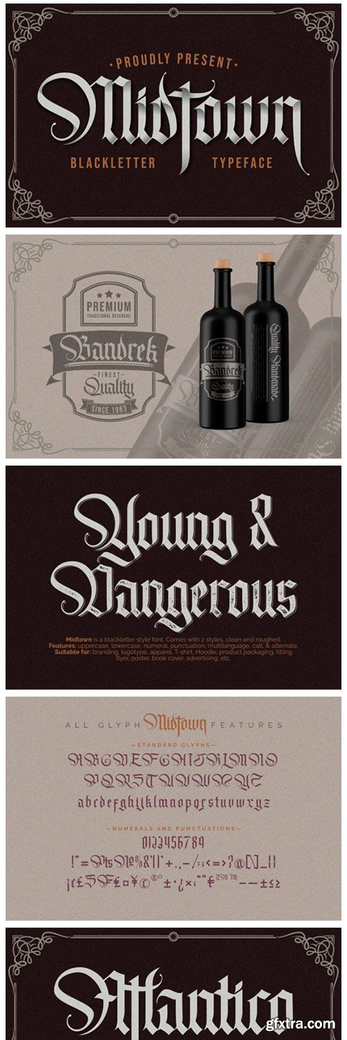 Midtown Font Midtown Font