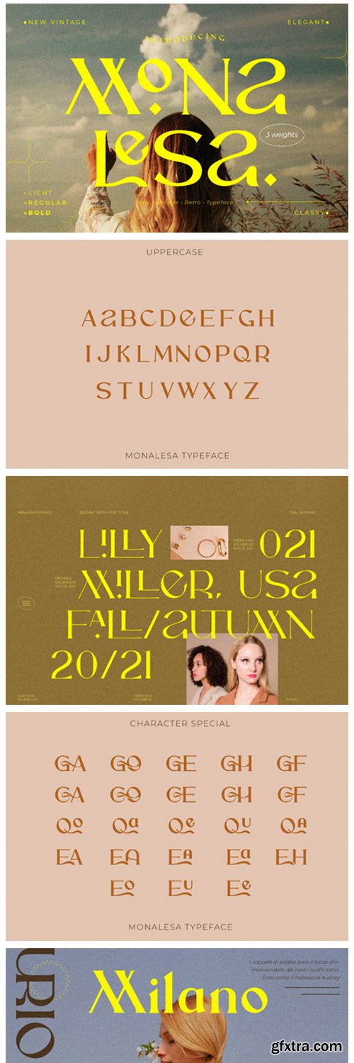 Monalesa Font Monalesa Font