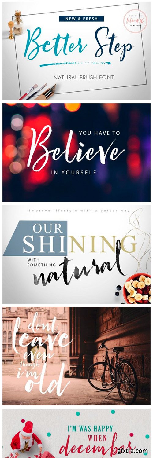 Better Step Font Better Step Font