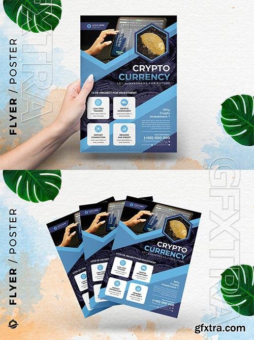 Crypto Currency Template Flyer - Event Poster Crypto Currency Template Flyer - Event Poster