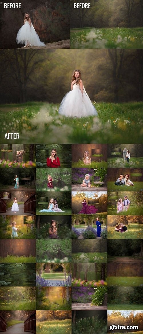 Summerana - Digital Background Compositing