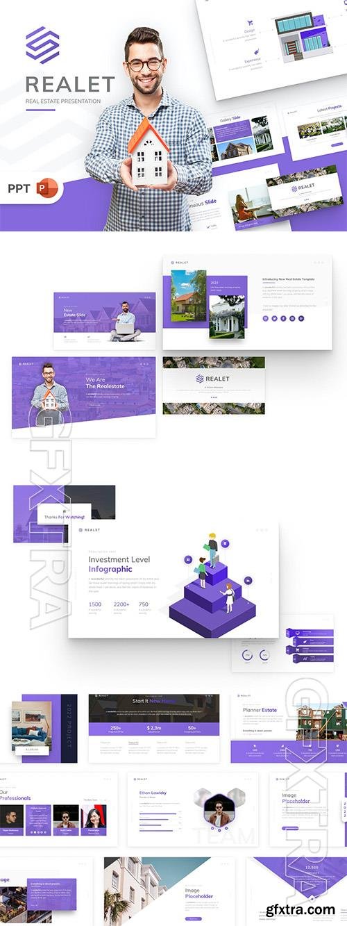 Realet Real Estate PowerPoint Template NNMPA8L Realet Real Estate PowerPoint Template NNMPA8L