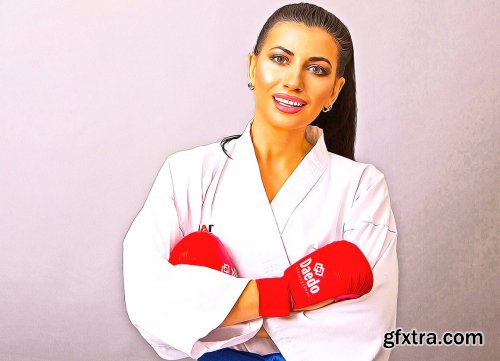 CreativeMarket - Traditional Oil Painting PS Action 6272887