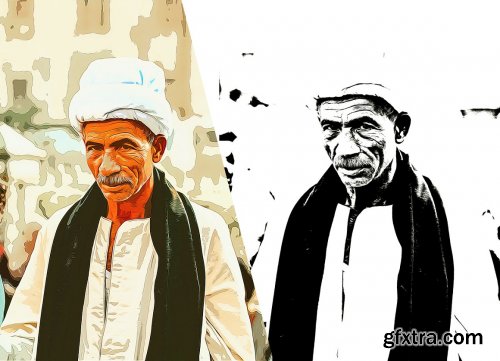 CreativeMarket - Traditional Oil Painting PS Action 6272887