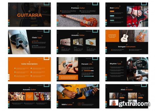 Guitarra - Presentation Template