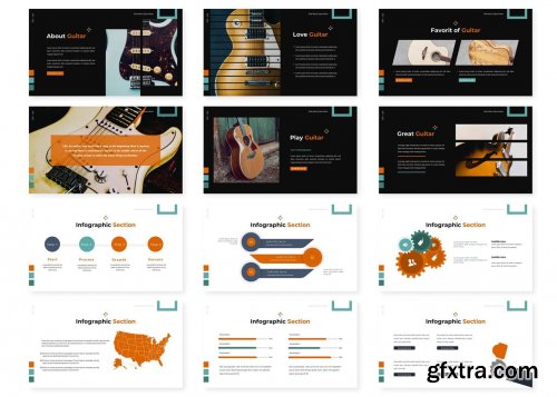 Guitarra - Presentation Template