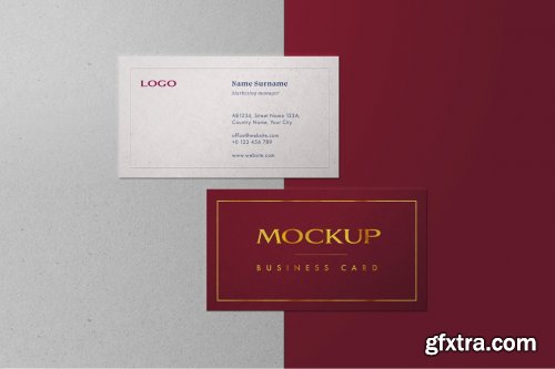CreativeMarket - Business Card Mockup Set 6245876